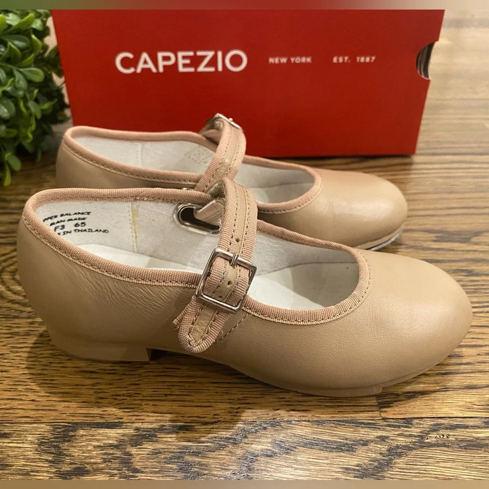 Capezio Little Girls Mary Jane Tap Shoe Sz 11.5